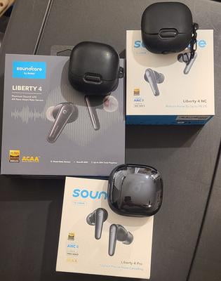 Soundcore Liberty 4 Pro Noise Cancelling Wireless Earbuds, 10-Hour