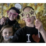 Party Photo Booth Props, 20 Pieces 9 inches x 12 inches by Way to Celebrate