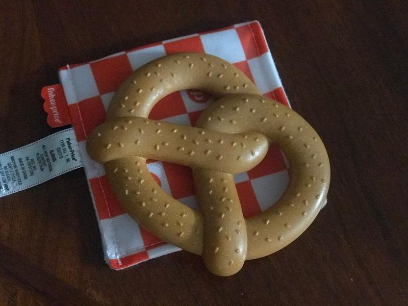 pretzel teether