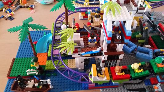 lego unikitty fairground