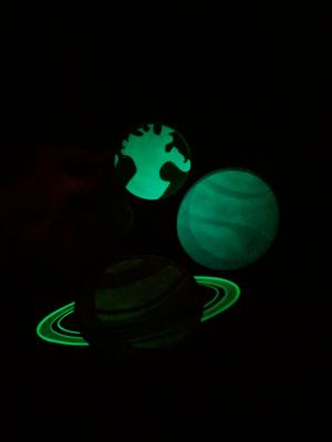 Glow In The Dark Planets And Stars For Kids Self Adhesive