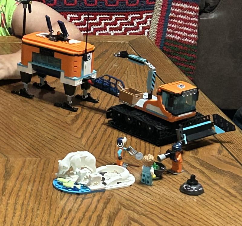 LEGO City Arctic Explorer Truck & Mobile Lab Set 60378, Age