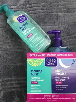 clean and clear day and night