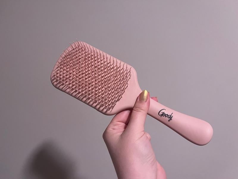 Goody Tanglefix Pink Paddle Brush 1CT Flexibile Dual-Length