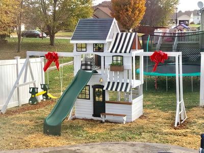 barrington wooden playset