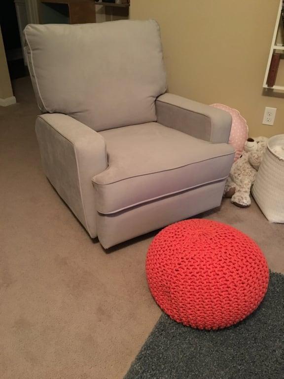 baby relax rylan swivel gliding recliner