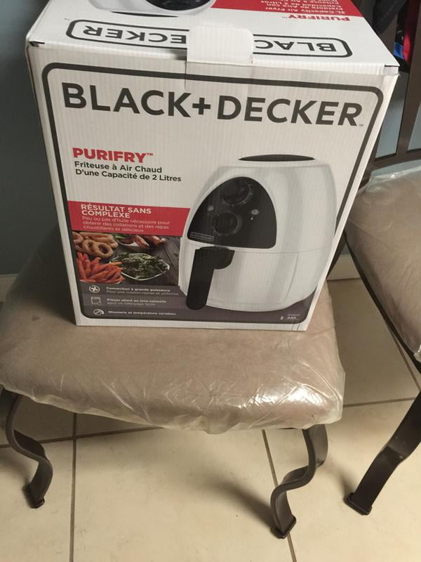 Black + Decker 2L Purifry Air Fryer 