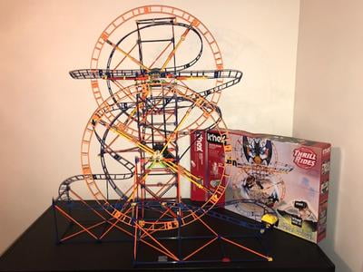 knex bionic blast roller coaster