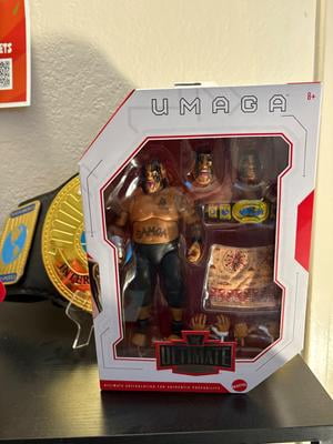 WWE, Ultimate Edition Umaga Action Figure, 6-inch, Multicolor