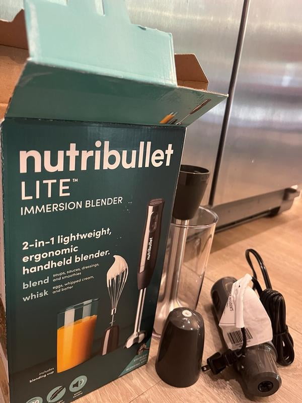 NutriBullet High Speed Compact Blade Immersion Blender Deluxe