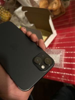 Apple iPhone 15 Plus, Unlocked, 128GB, Black, Refurbished, Good