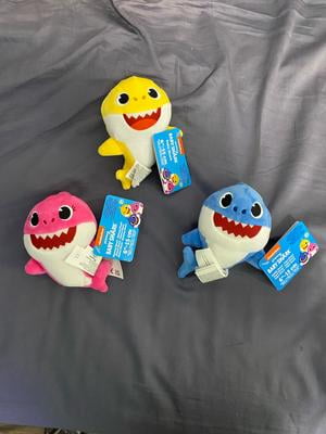 Baby Shark Trio Set 6 Inch Plushie for Kids, Non-Musical Stuffed