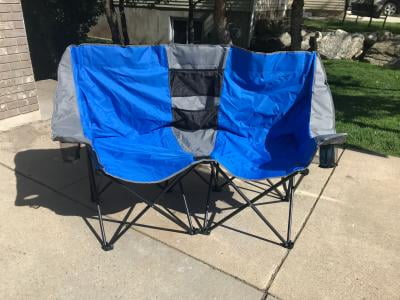 Ozark trail 2 person conversation chair hot sale