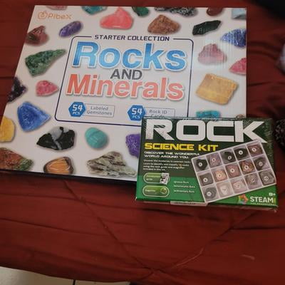Piano Potato Rocks Minerals & Fossils Collection for Kids 250+
