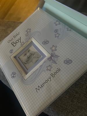Christian Art Gifts Baby Memory Book First Year Keepsake - Walmart.com