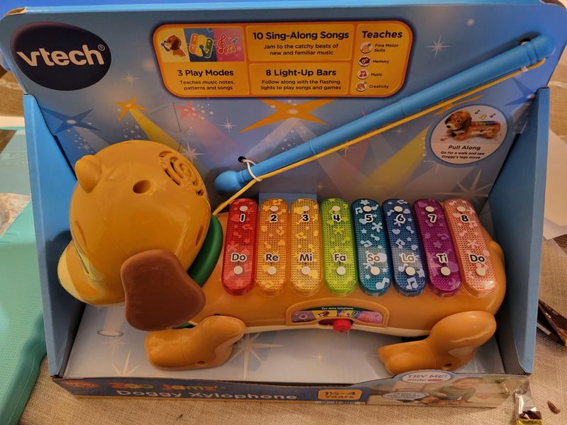 VTech, Zoo Jamz Doggy Xylophone, with Accessories, for Toddlers