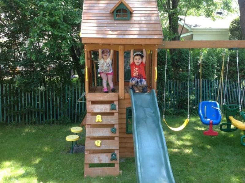 kidkraft halliwell swing set