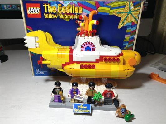 lego yellow submarine