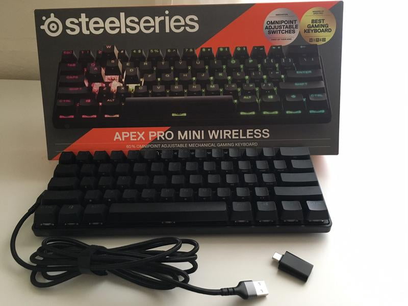 SteelSeries, Apex Pro Mini Wireless Mechanical Gaming Keyboard