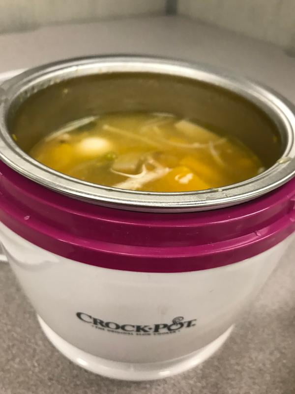 Crockpot 20oz On-The-Go Personal Food Warmer - Pink