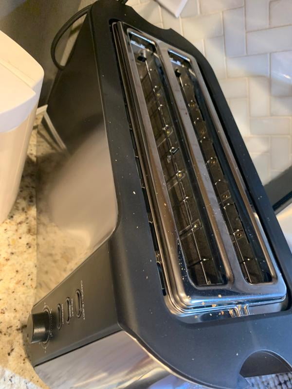 Elite Gourmet ECT-3100 4 Slice Long Toaster 