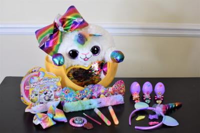 rainbow corn giant big bow surprise