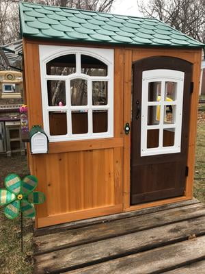 garden view outdoor playhouse