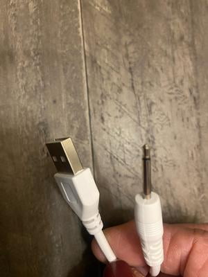 FITE ON 3.3ft White USB Vibrator Cable Cord Compatible with Rechargeable Adult Toys Vibrators Charger - Walmart.com FITE ON 3.3ft White USB Vibrator Cable Cord Compatible with Rechargeable Adult Toys Vibrators Charger - Walmart.com