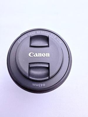 Canon RF 50mm f/1.8 STM Lens, Compact Prime Lens for EOS R Cameras