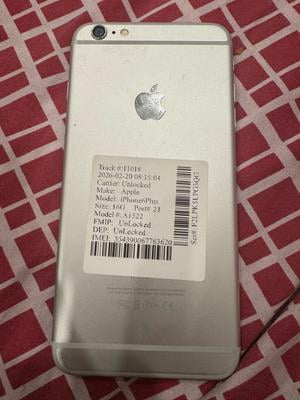 Pre-Owned Used Apple iPhone 6 Plus 64GB, Silver - Unlocked GSM