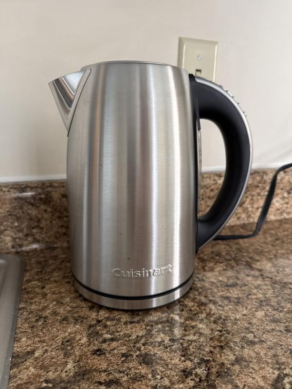 cuisinart outdoor electric kettle Kettle, 1500W Fast Heating, 6 Temp Presets, 1.7L designed to perfect the craft of pour Electric Kettle - ViewPro Cordless