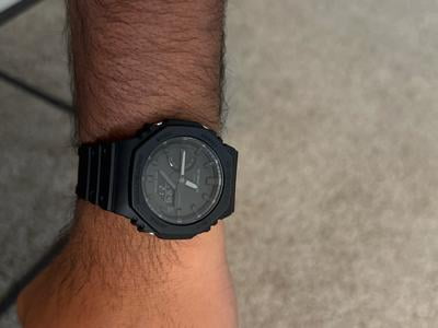 Casio G-Shock Watch, Black Resin Band, Quartz, 200m Water