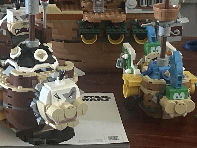 Free Shipping! LEGO Super Mario Larry's and Morton's Airships
