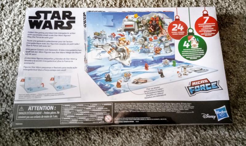 Star wars micro force online mini figure advent calendar