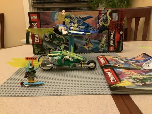 Sincerely yours… Lego Ninjago Jay And Lloyd's Velocity Racers (71709