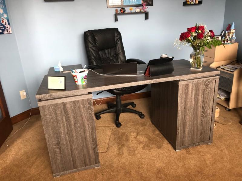 Coaster Yvette Collection L Shaped Reversible Desk Multiple Coaster Yvette Collection L Shaped