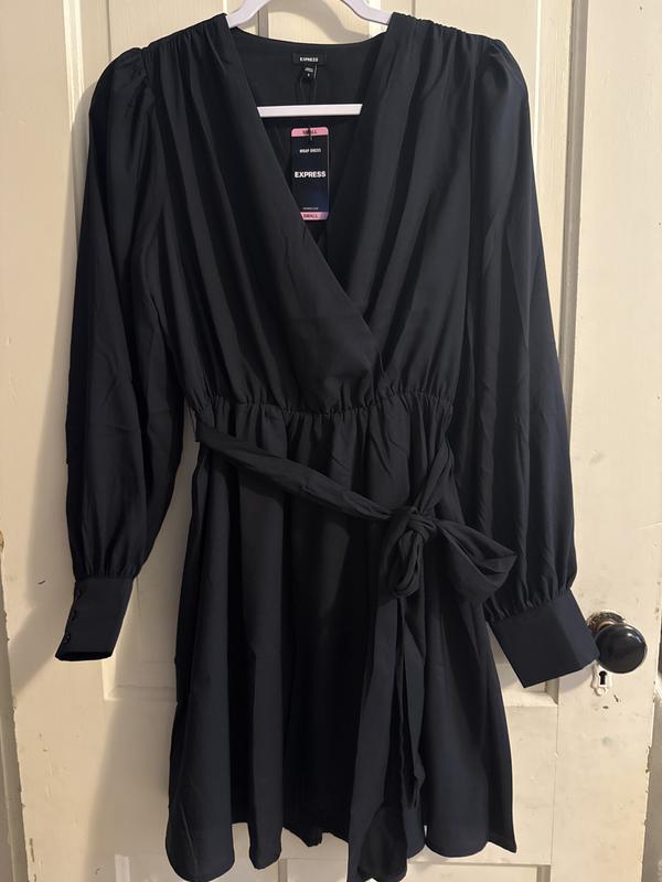 express black wrap dress Women's Vintage Cat Dress For Girls (Size):13-14 years The dress is available O-neck Birthday Dresses | Sparkly