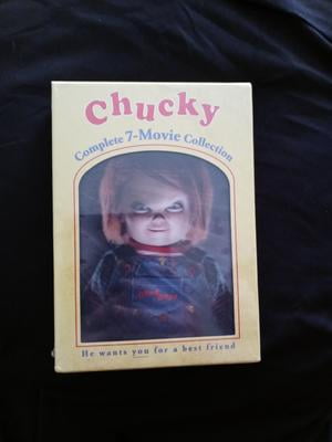 Chucky: Scary Complete 7-Movie Collection Set with Curse and Seed