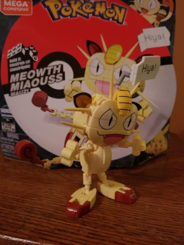 mega construx meowth