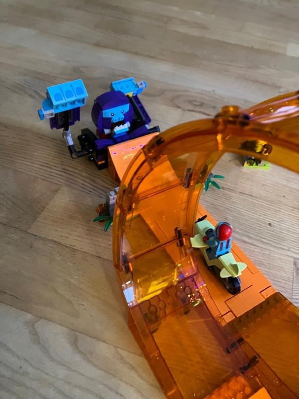 LEGO, City Stuntz Smashing Chimpanzee Stunt Loop, Set 60338