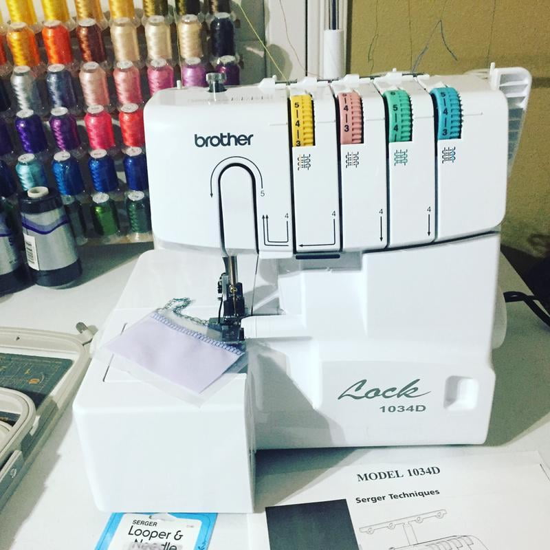 Help! My serger (Brother 1034D) is having a meltdown! : r/sewing