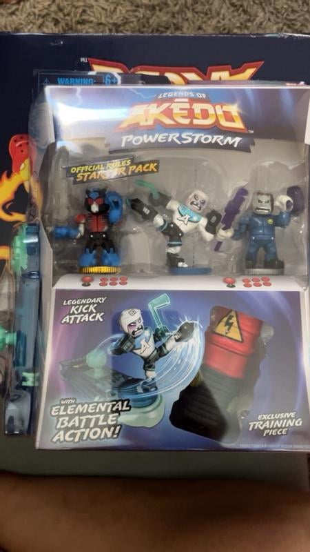 Akedo Power Storm Pack with 3 Warriors, Training Piece