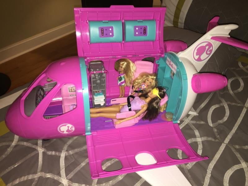 barbie aeroplane set