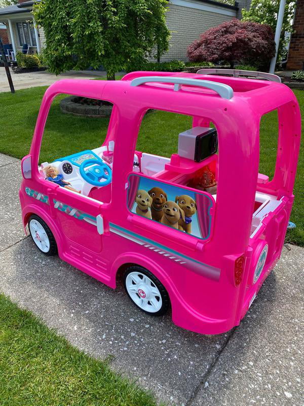 barbie car to ride in