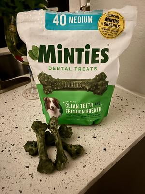 minties dog treats reviews