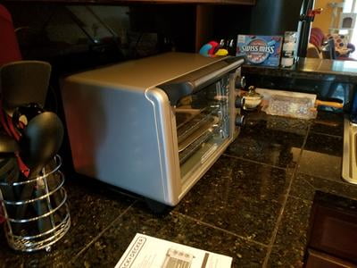 Blackdecker Convection Countertop Oven Stainless Steel - 