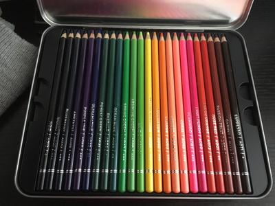 Arteza, Vibrant Colored Pencils Set, 72 Pack, Assorted Colors