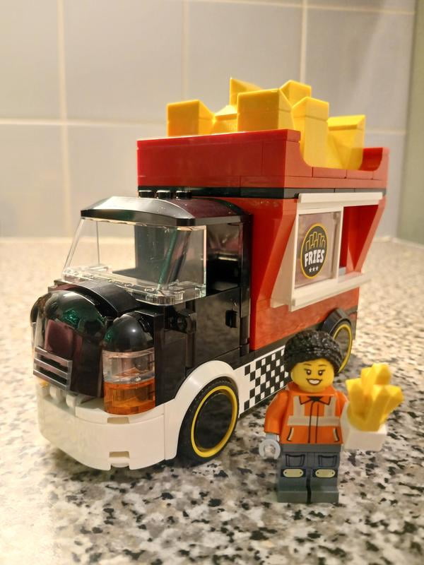 LEGO, Food Truck Building Toy, 60488, Pretend Play Set for Kids
