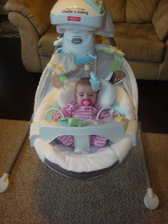 my little lamb cradle n swing batteries