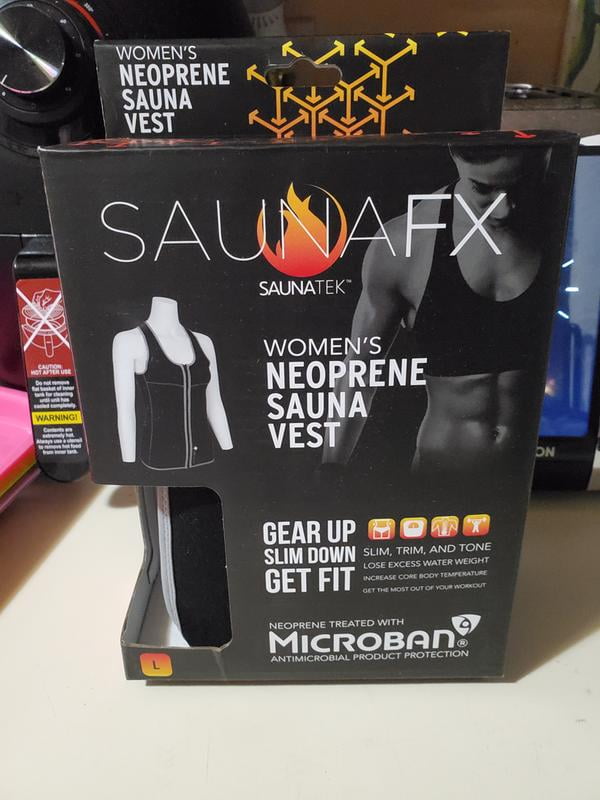 saunafx women's sauna vest